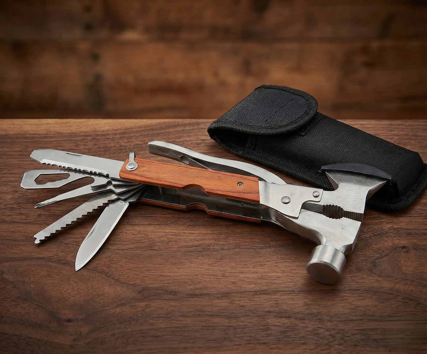 All in-one hammer multitool
