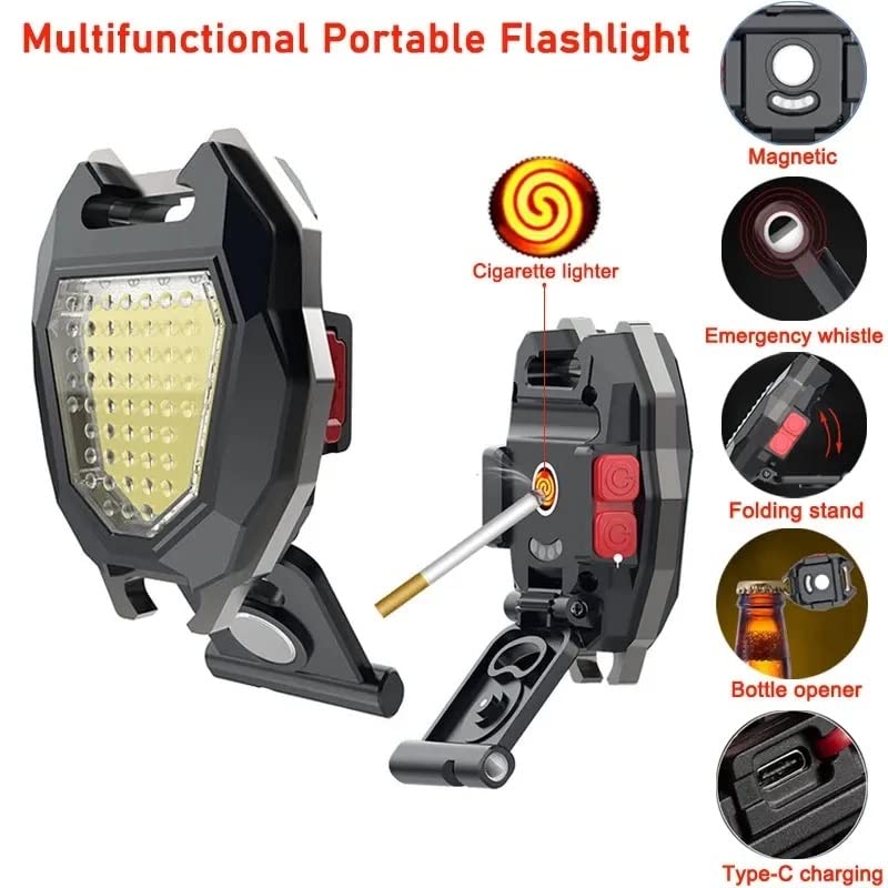 Portable Triangular LED Camping Flashligh