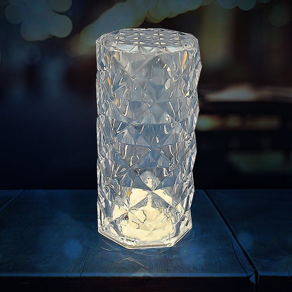 6240 Diamond Table Lamp  Candles For Home Decoration Crystal Candle Lights Wukusy