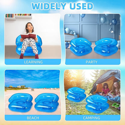 Inflatable Sofa Chair For Boys And Girls Suitable For Camping (28 Inch Approx  1 Set) Wukusy