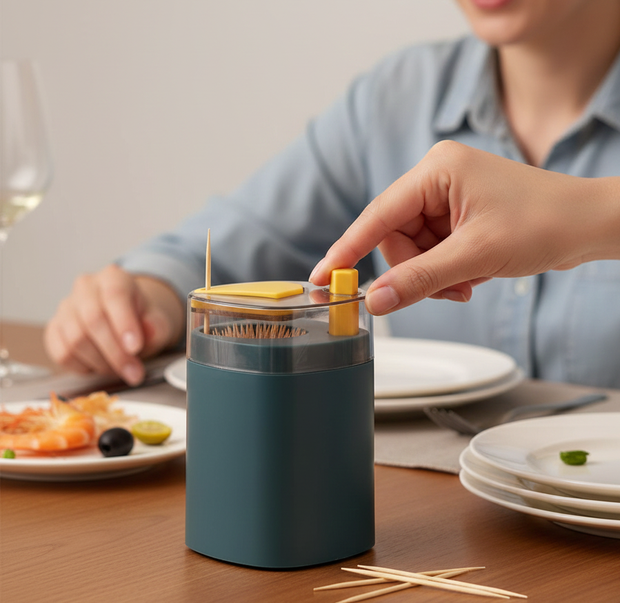 Automatic Toothpick Holder Dispenser