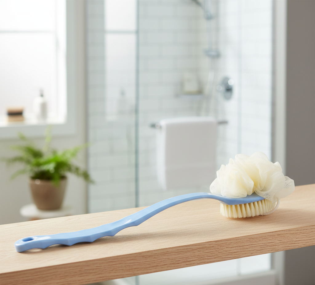 Bath Brush With Long Handle Wukusy