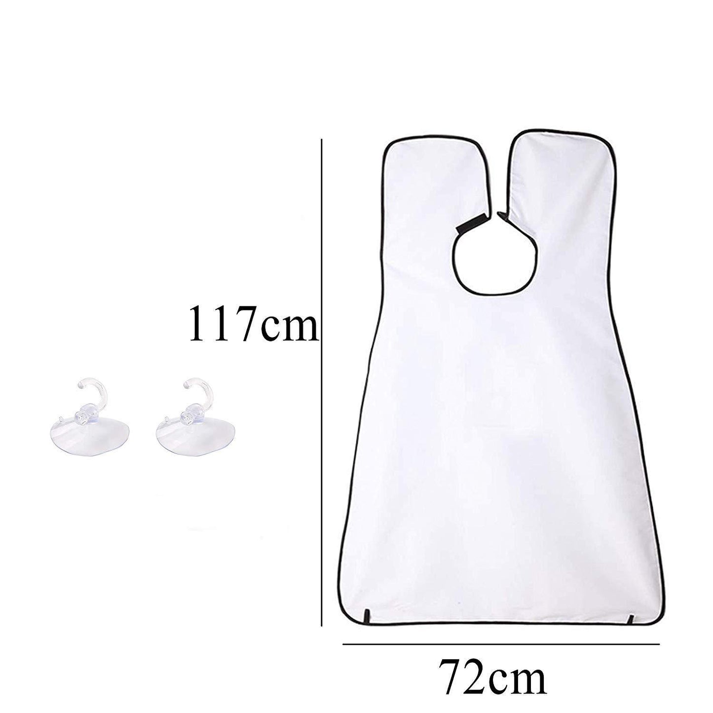 Beard Apron Hair Catcher Bib for Shaving & Grooming - BuyItOnline