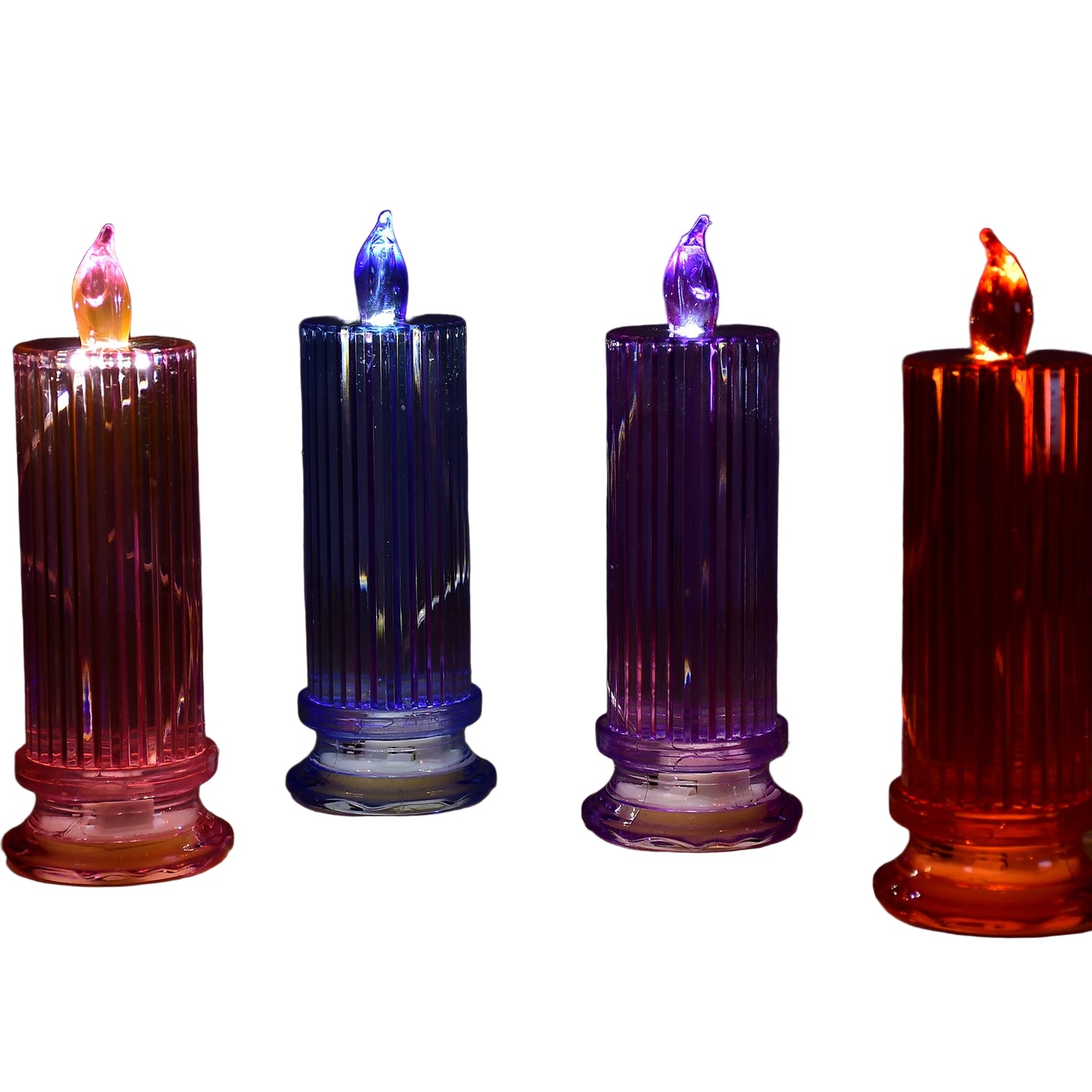 Big Crystal Decorative Candles for Home & Party Décor.