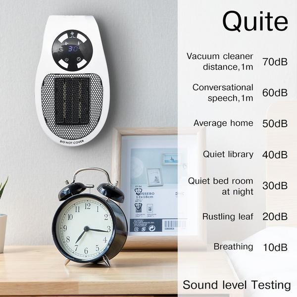 6033 Portable Electric Heater Mini Fan Heater Desktop Household Wukusy