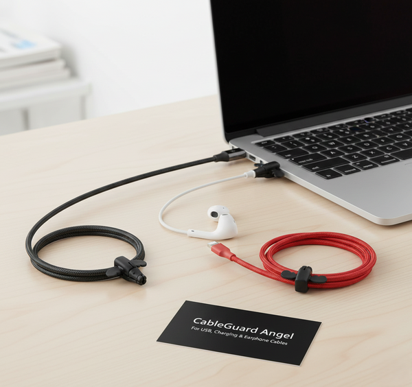 CableGuard Angel - For USB, Charging & Earphone Cables