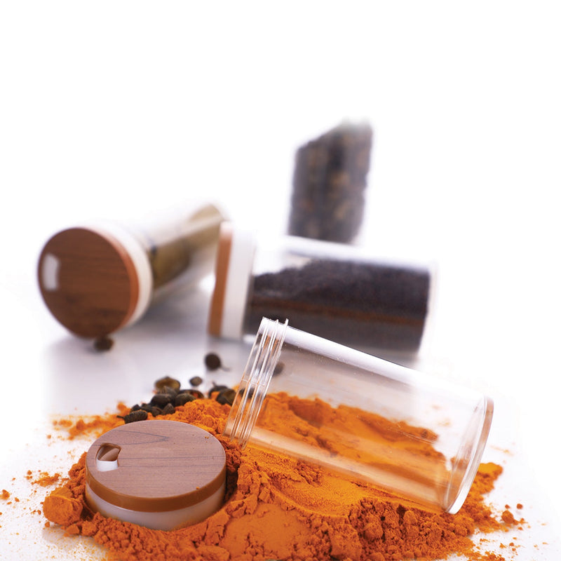 Ganesh 12-jar Revolving Spice Rack Masala Box Wukusy