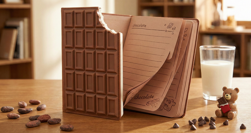 Chocolate Scented Notebook Wukusy