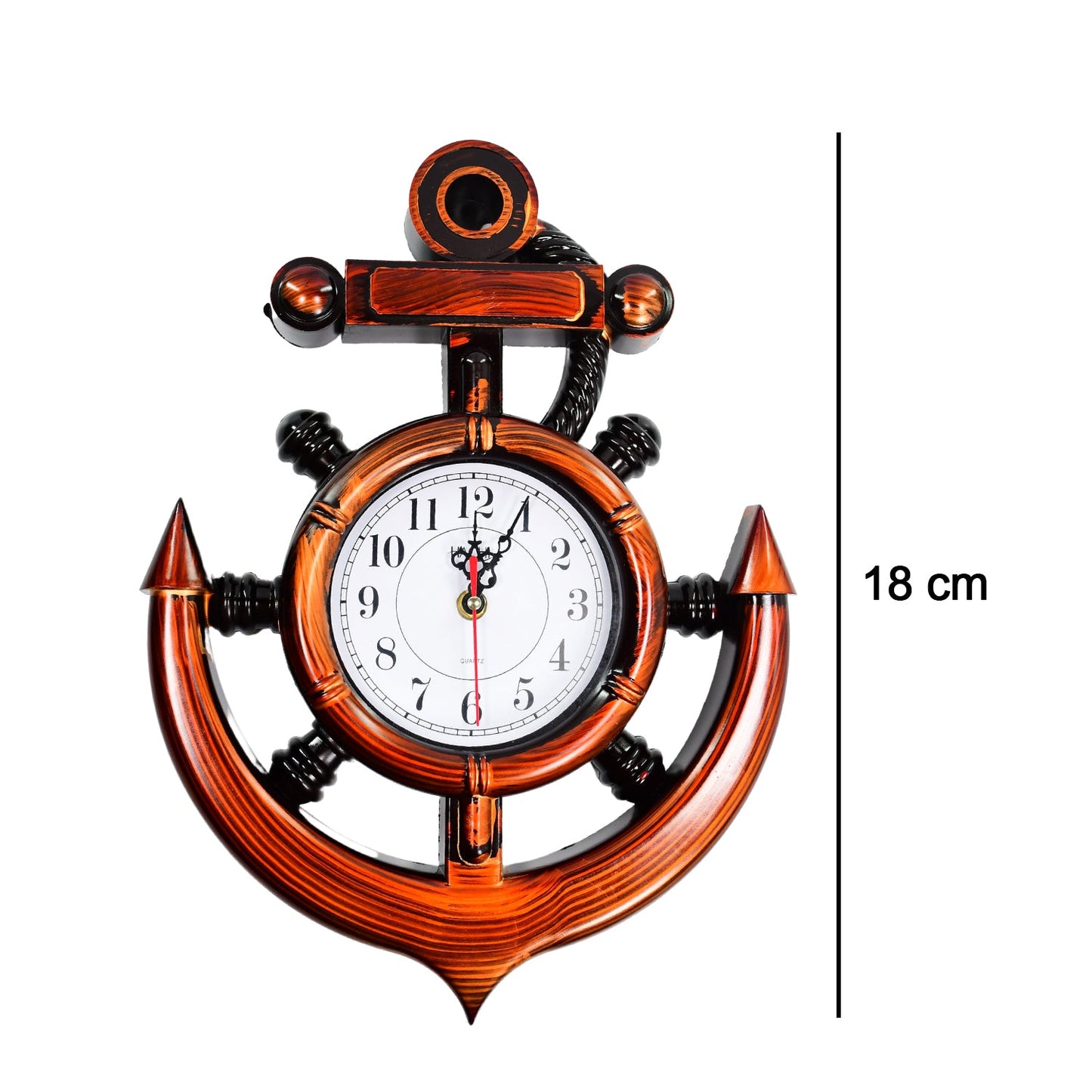 4931 Anchor Wall Clock For Home Wukusy
