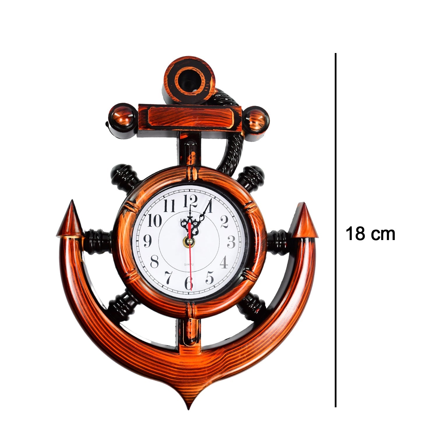 4931 Anchor Wall Clock For Home Wukusy