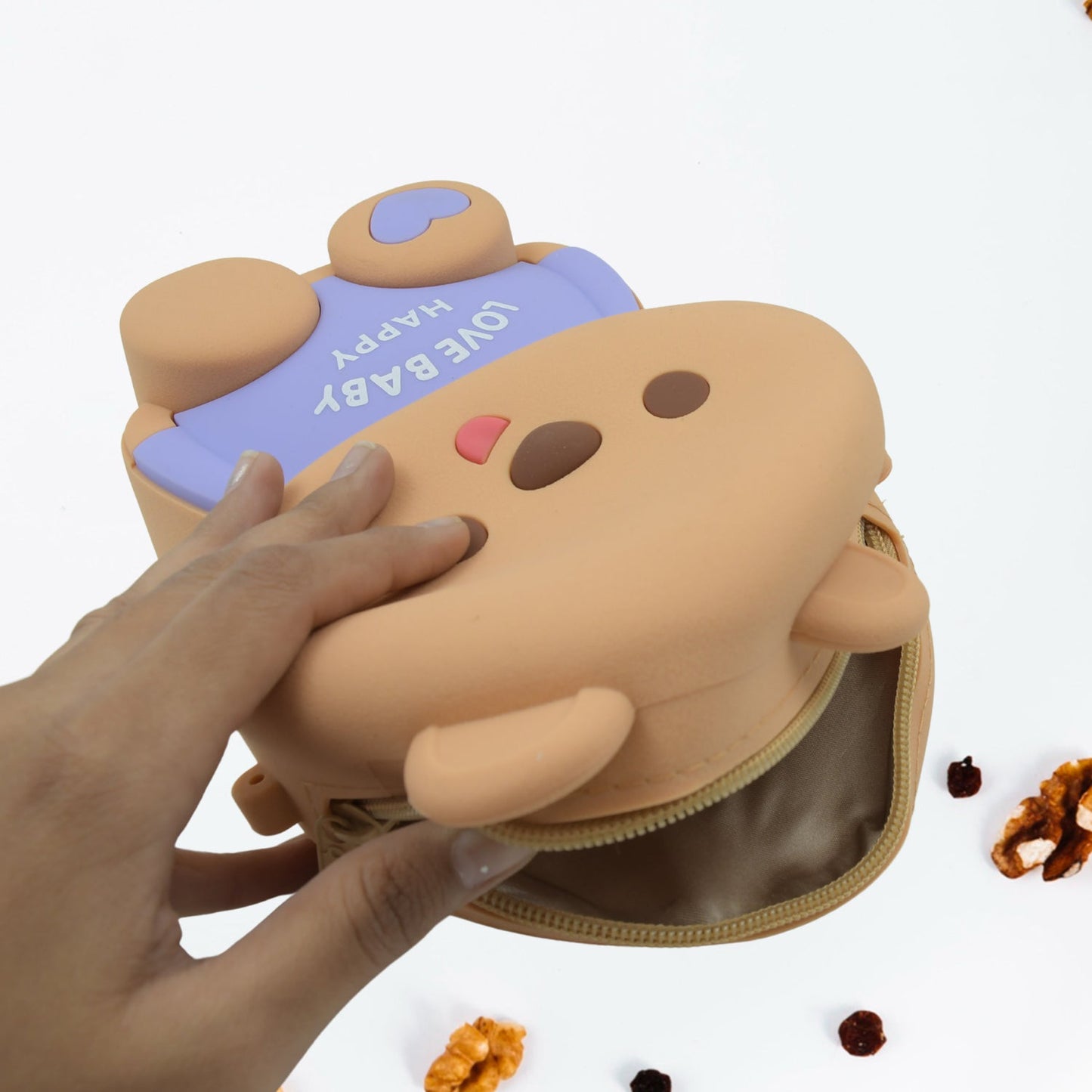 Cute Cartoon Girls Silicone Backpack Wukusy