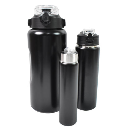 3-in-1 Stainless Steel Insulated Water Bottles - BuyItOnline
