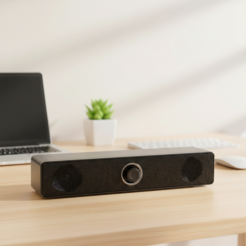 Desktop Computer Speaker Wired Plug And Play Usb Powered Speaker (1 Pc)
