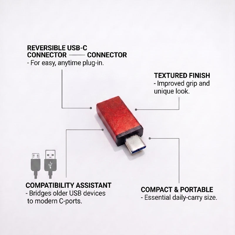 High-Speed USB OTG Connector Adapter