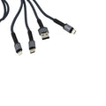 Fast Charge 3-in-1 Charging Cable - 120cm Wukusy