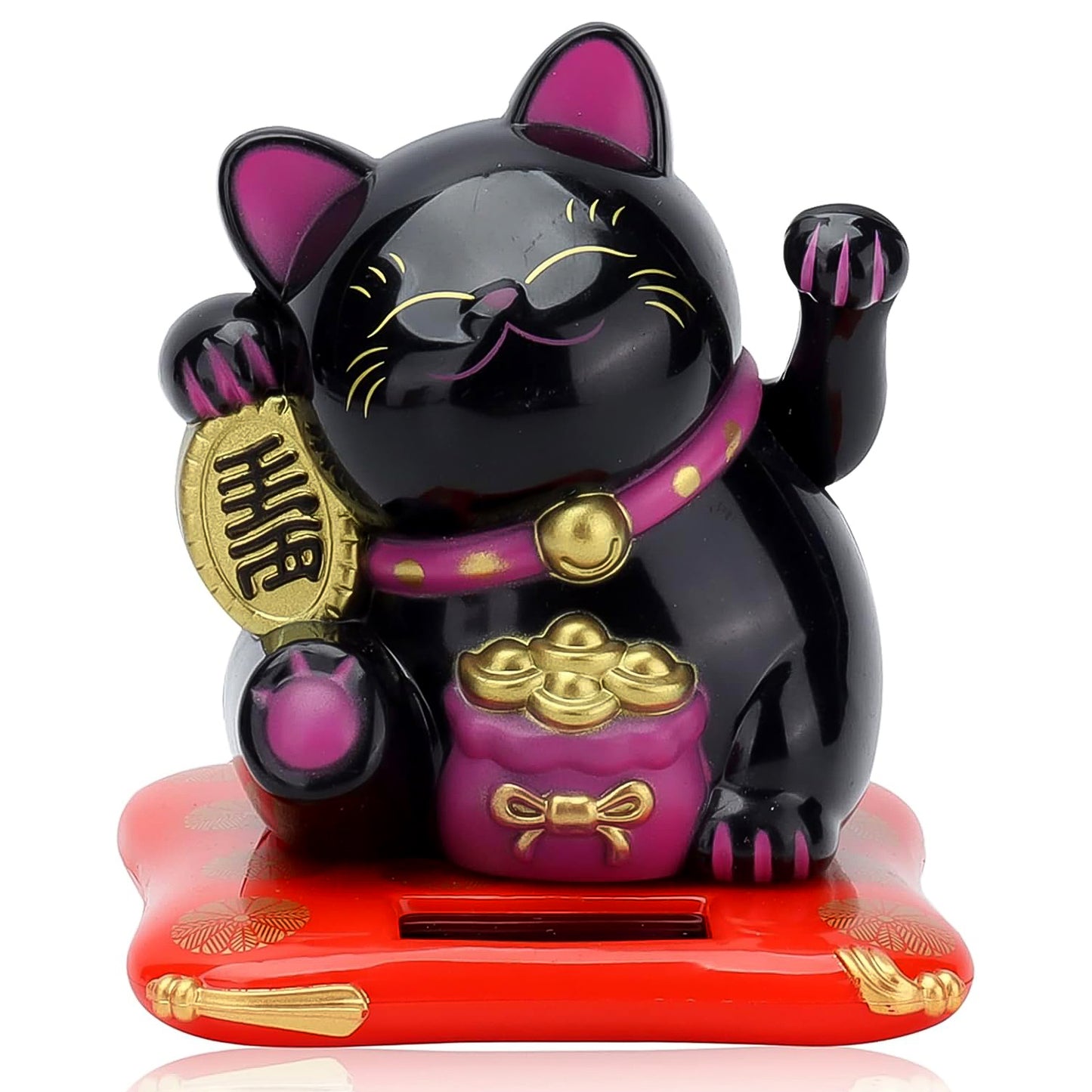 Solar Powered Waving Lucky Cat.