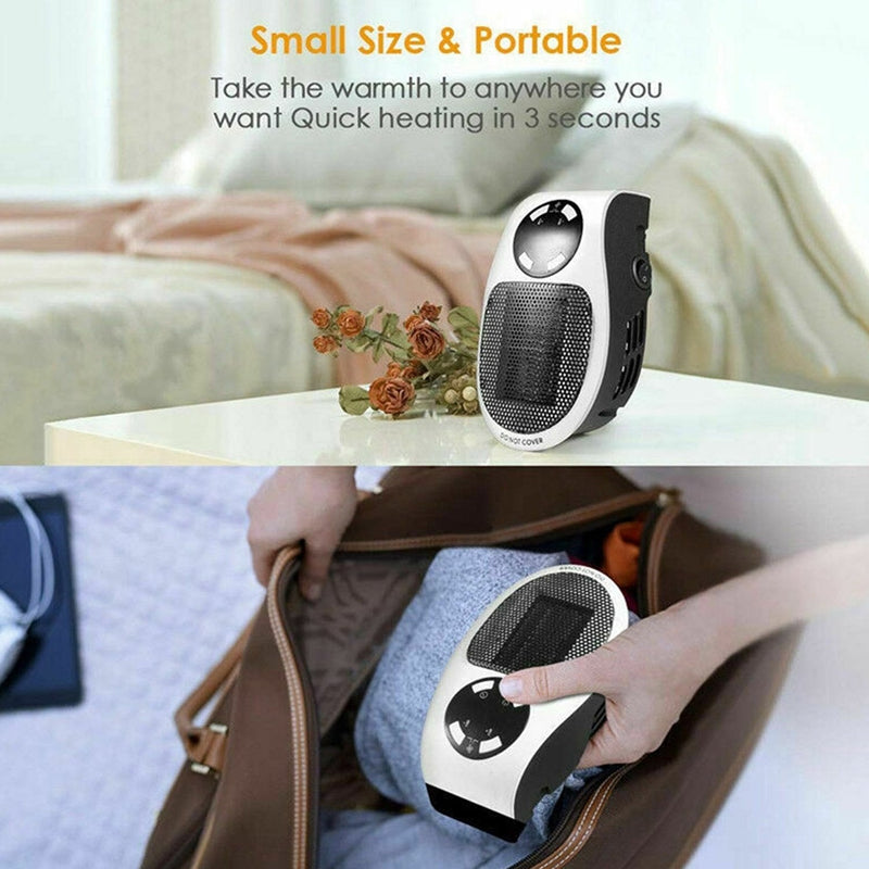Portable Electric Mini Fan Heater Wukusy