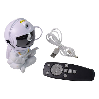 Premium Astronaut Galaxy Projector Night Light With Remote Control Wukusy