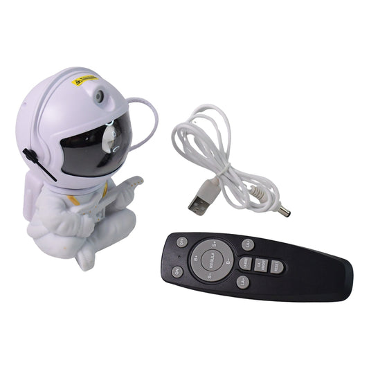 Premium Astronaut Galaxy Projector Night Light With Remote Control Wukusy