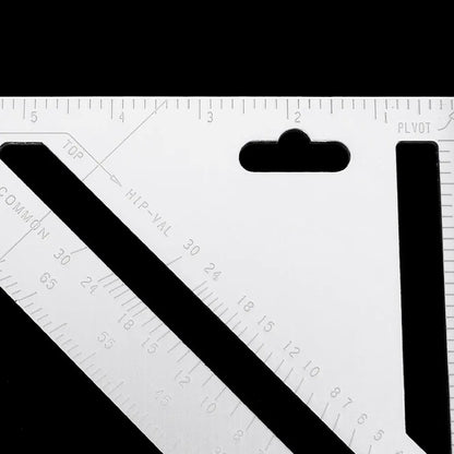 Lightweight Double-Sided Triangle Scale Ruler