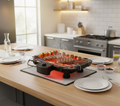 Electric Barbecue Grill 2000w Wukusy