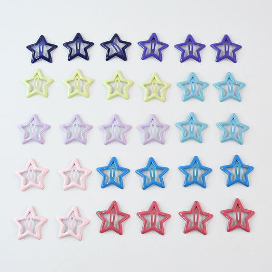 Metal Hair Clip Set For Girls