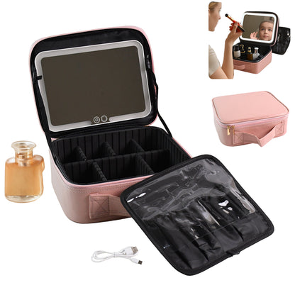 Premium Led Light Makeup Organizer Box