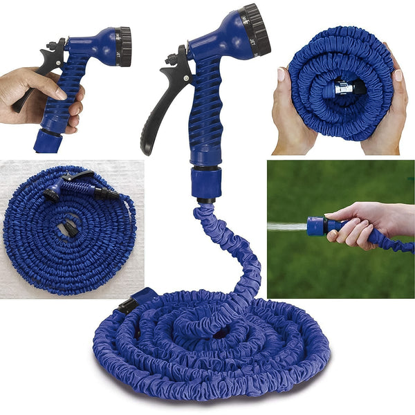 Expandable Magic Garden Hose with Spray Gun - BuyItOnline