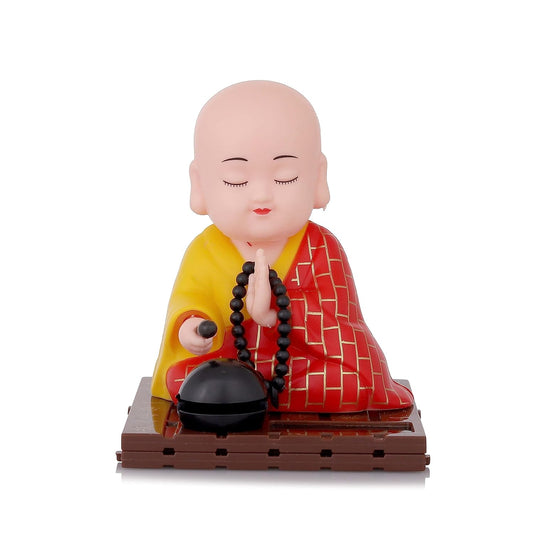 Solar Powered Sitting Buddha Statue.