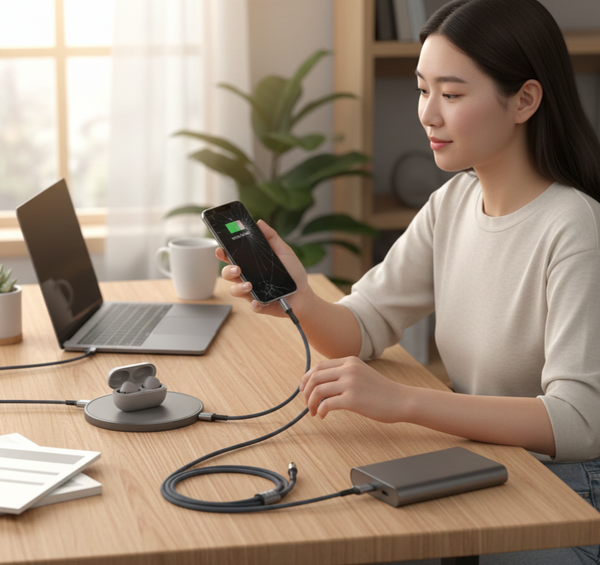 Fast Charge 3-in-1 Charging Cable - 120cm