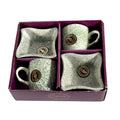 Festo Ceramic Tea & Coffee Mug Set with Snack Bowl - BuyItOnline