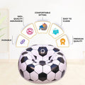Foldable & Inflatable Chair Ball (110cm X 80cm) Wukusy