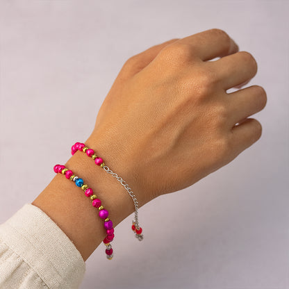 Trendy Adjustable Beaded Bracelet