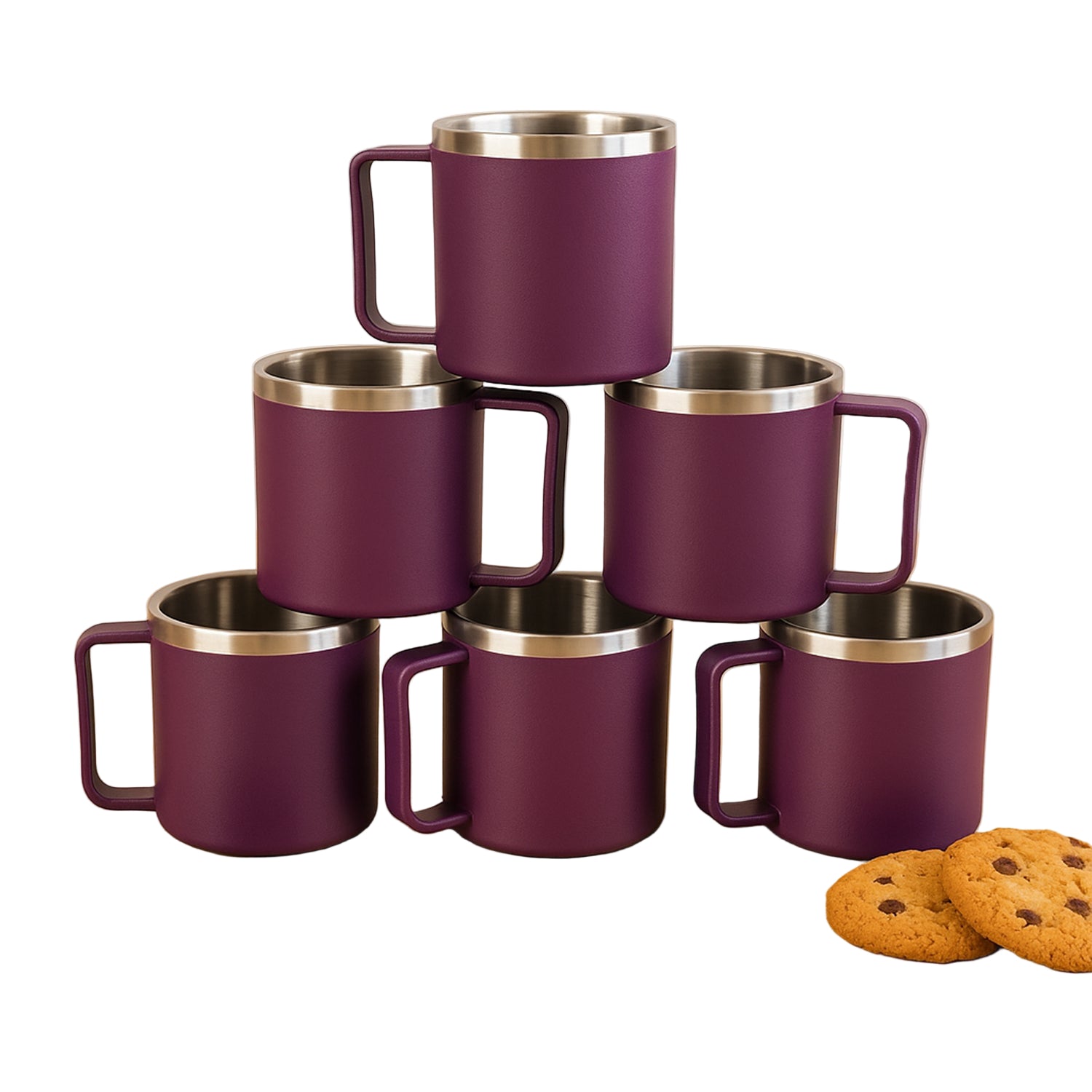 Supermom Stainless Steel Inner Coffee Mug Set.