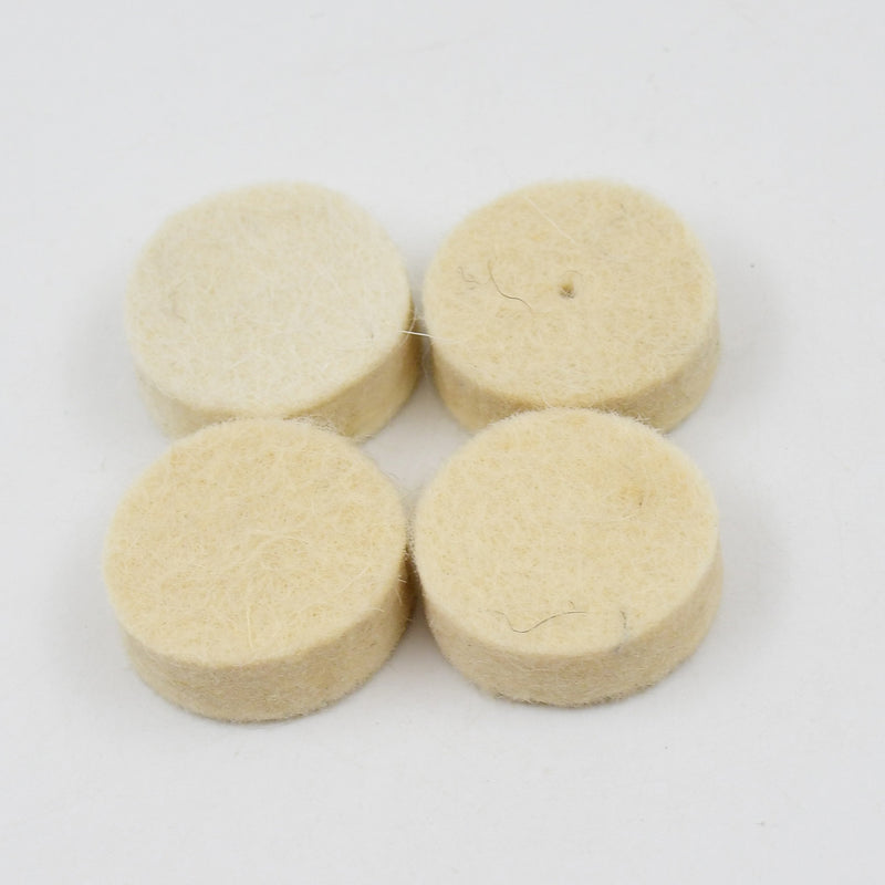 Rotary Tool Wool Felt Polishing Pads - BuyItOnline