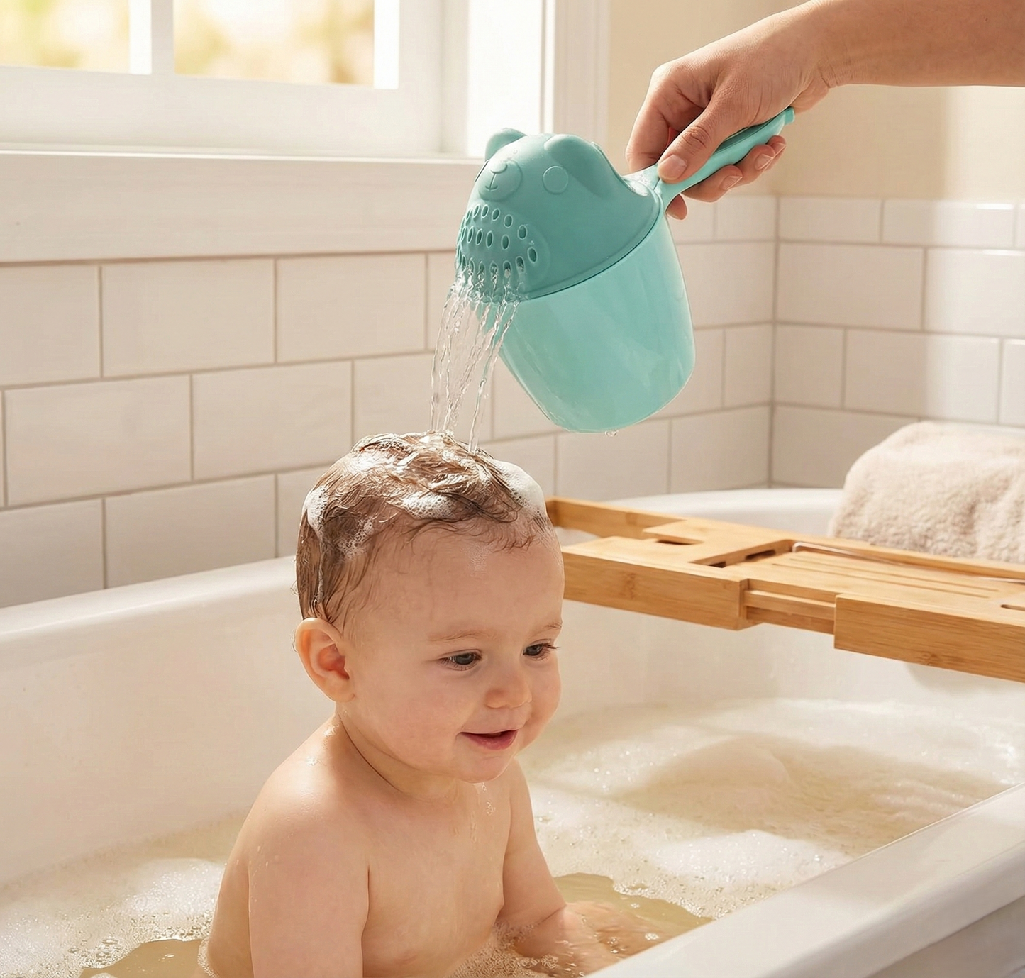Baby Shampoo Shower Cup