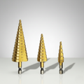 Piece Titanium Coated HSS Step Drill