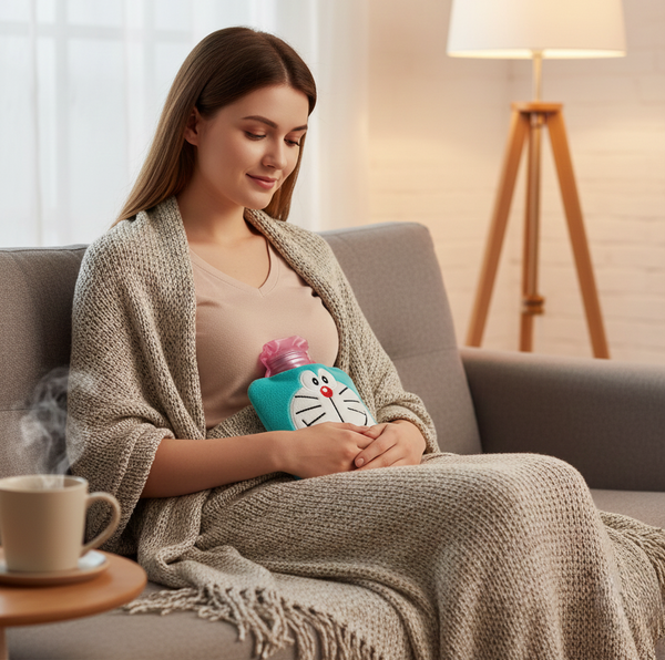 Doremon Cartoon Hot Water Bag