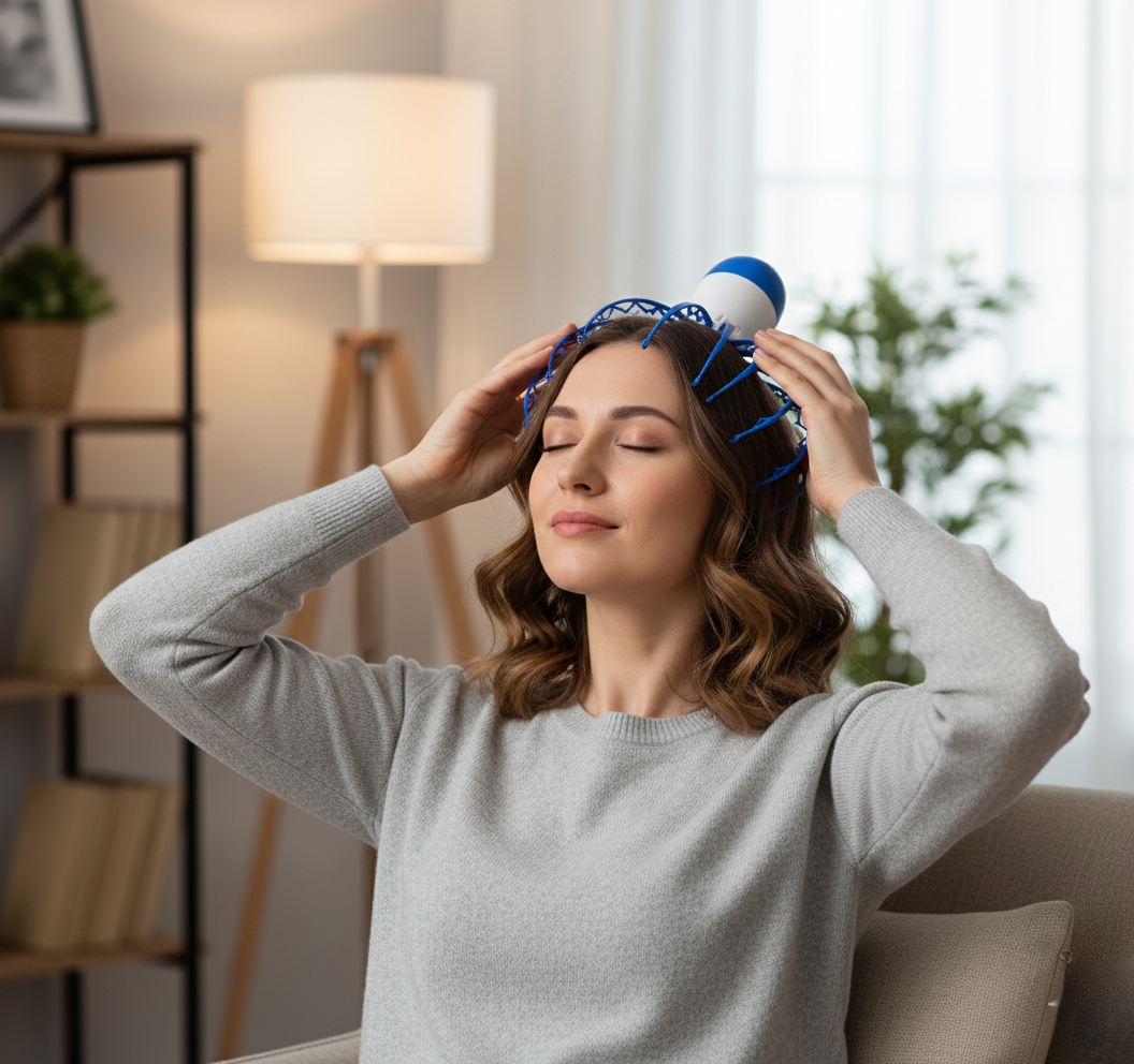 Electric Scalp Massager Octopus Claw Head Scratcher