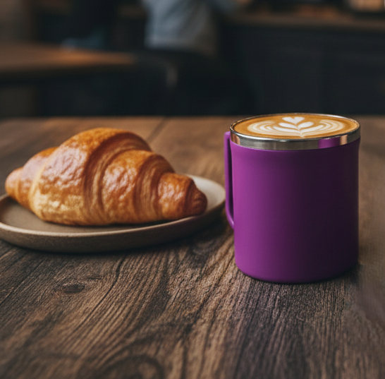 Supermom Stainless Steel Inner Coffee Mug Set