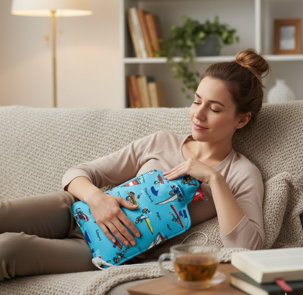 Hot Water Bottle Bag for Pain Relief