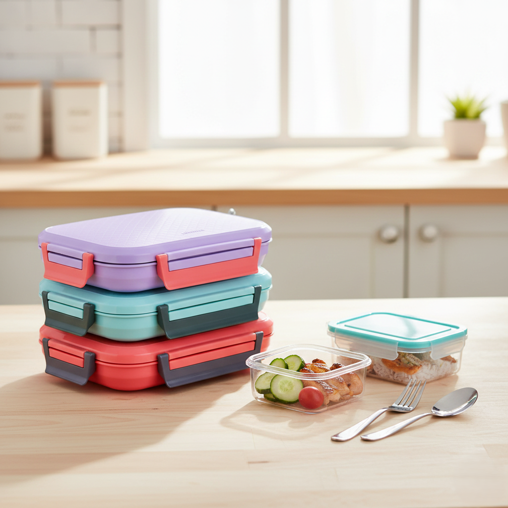 Insulated Lunch Box with Food Containers