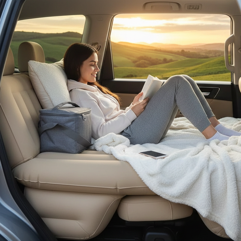Portable Car Backseat Air Mattress