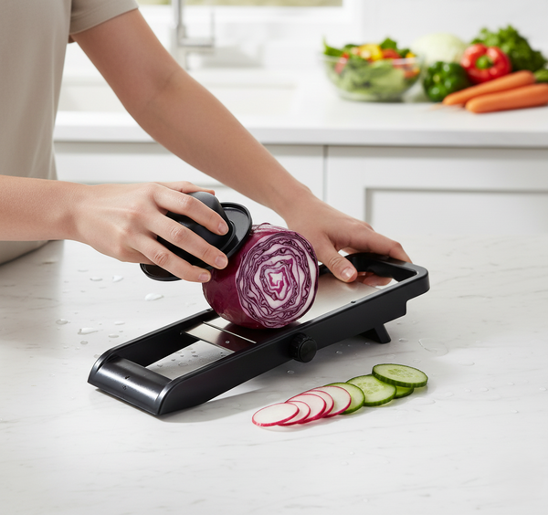 Premium Adjustable Potato Onion Slicer & Grater