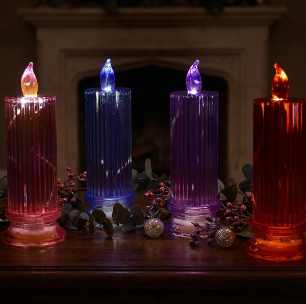 Big Crystal Decorative Candles Wukusy