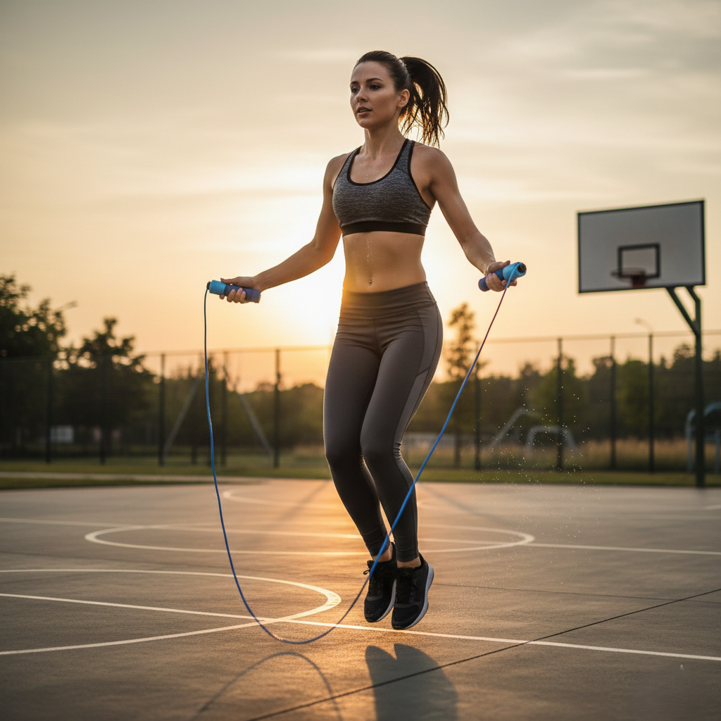 Electronic Counting Skipping Rope