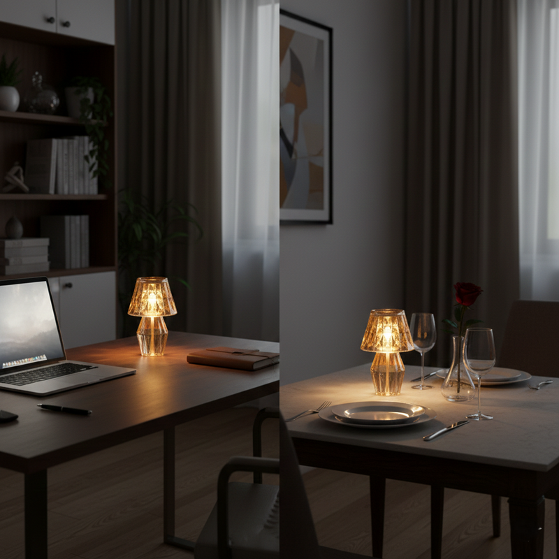 Crystal Table Lamp