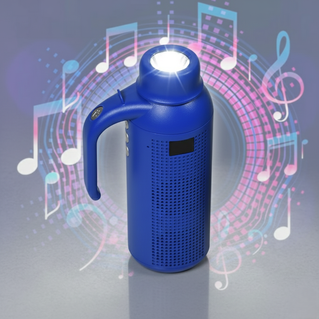 Smart Bluetooth Speaker with Torch