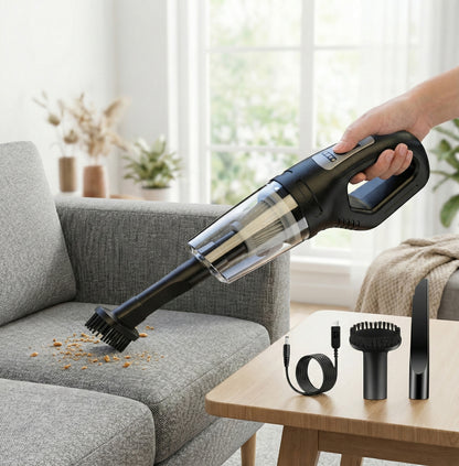 Wireless & Handheld Car Vacuum Cleaner(2 in 1 Dust Buster Set)