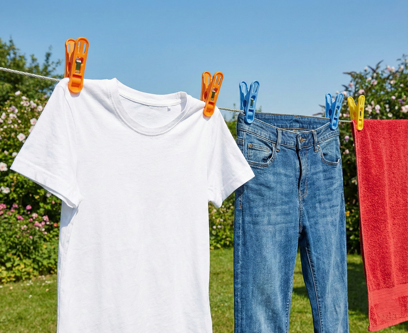 Cloth Drying Non-slip Plastic Clips (Pack Of 12) Wukusy